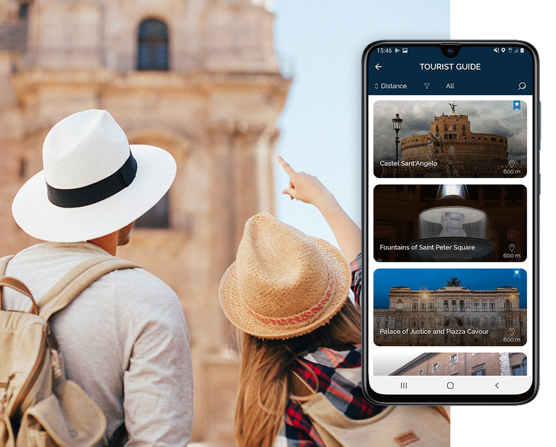 Manet Mobile Solutions ha una sezione guida turistica a disposizione degli ospiti