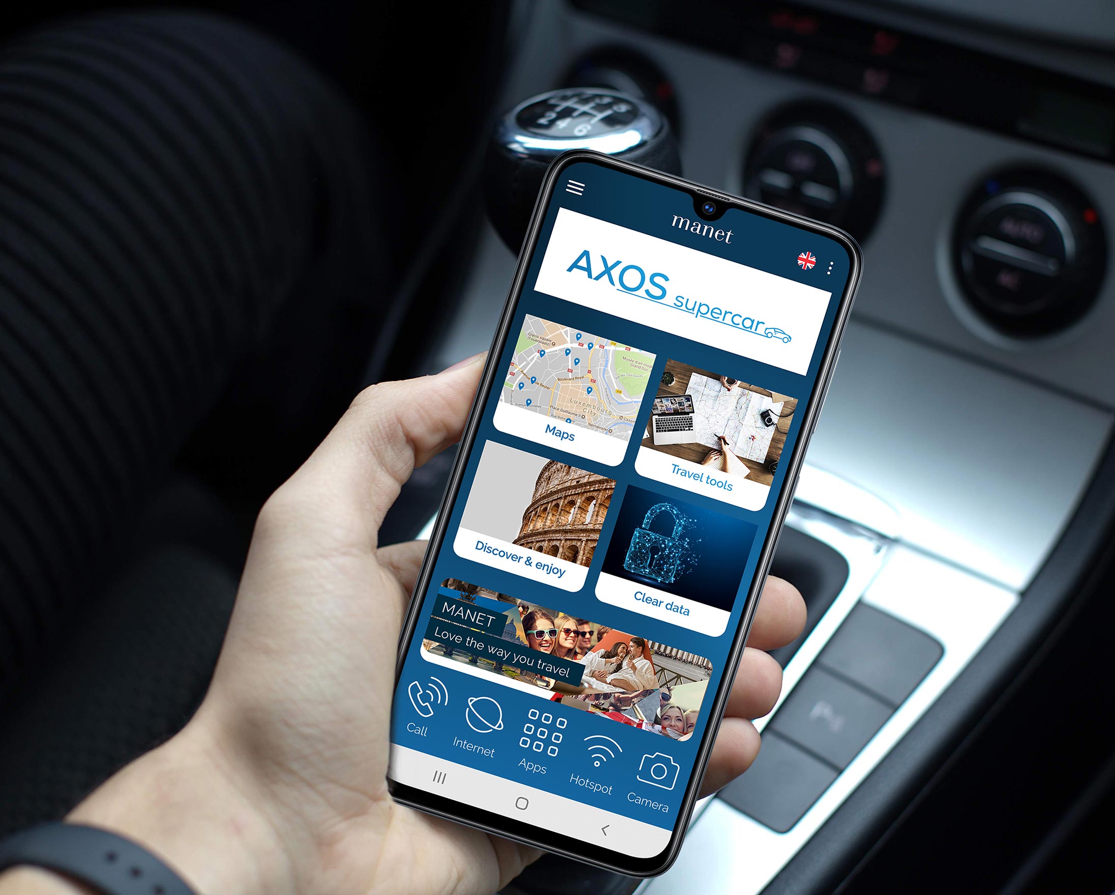 Manet Mobile Solutions for Car Rentals